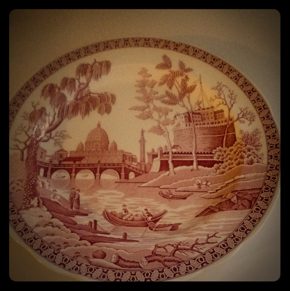 1-Decorative plate The Spode Collection